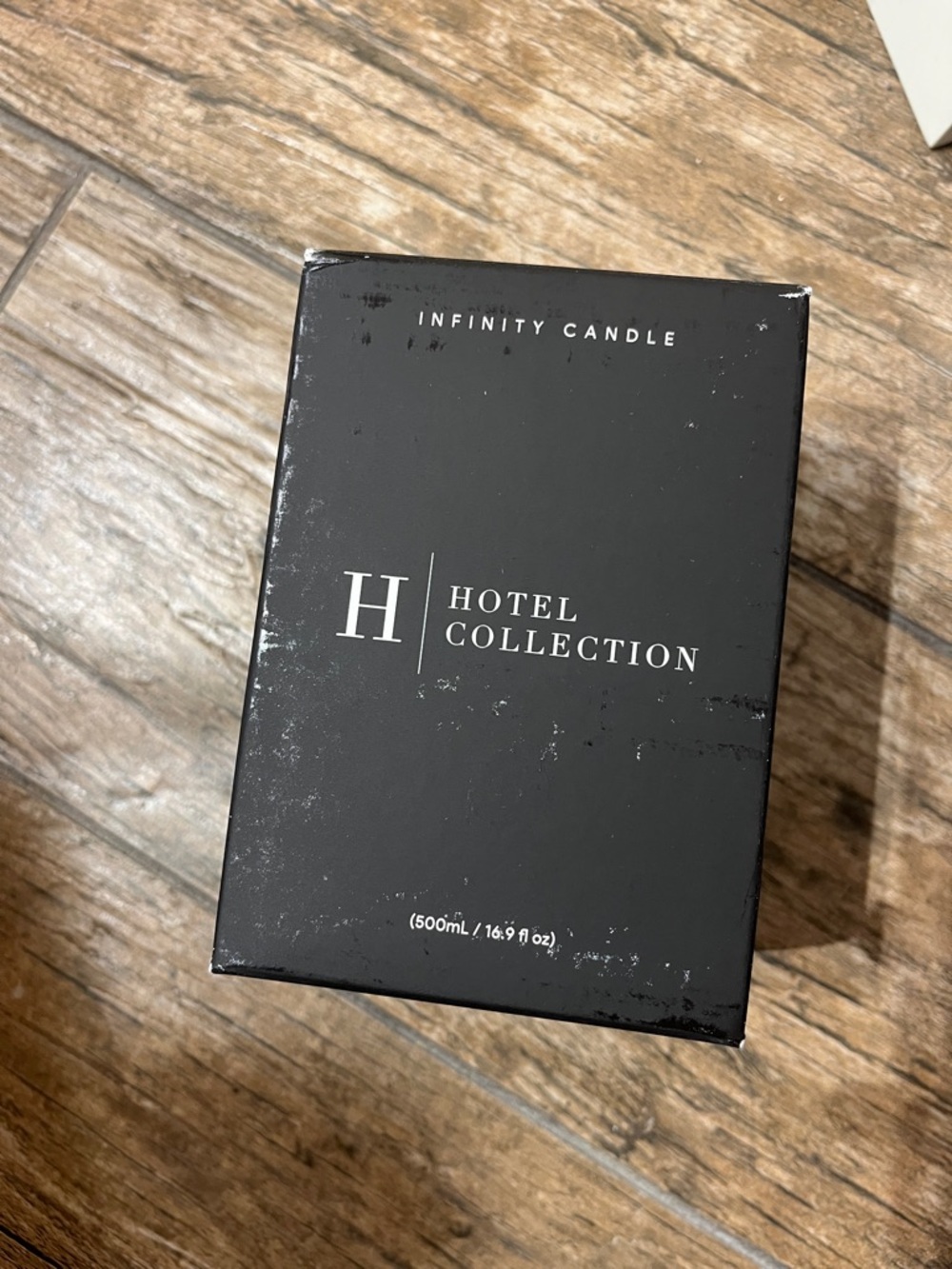 Hotel Collection Infinity Glass Reed Diffuser with Black Reeds - Picture 3 of 5